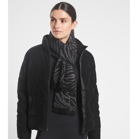 Athleta Accessories - Athleta Wool Blend Scarf Black